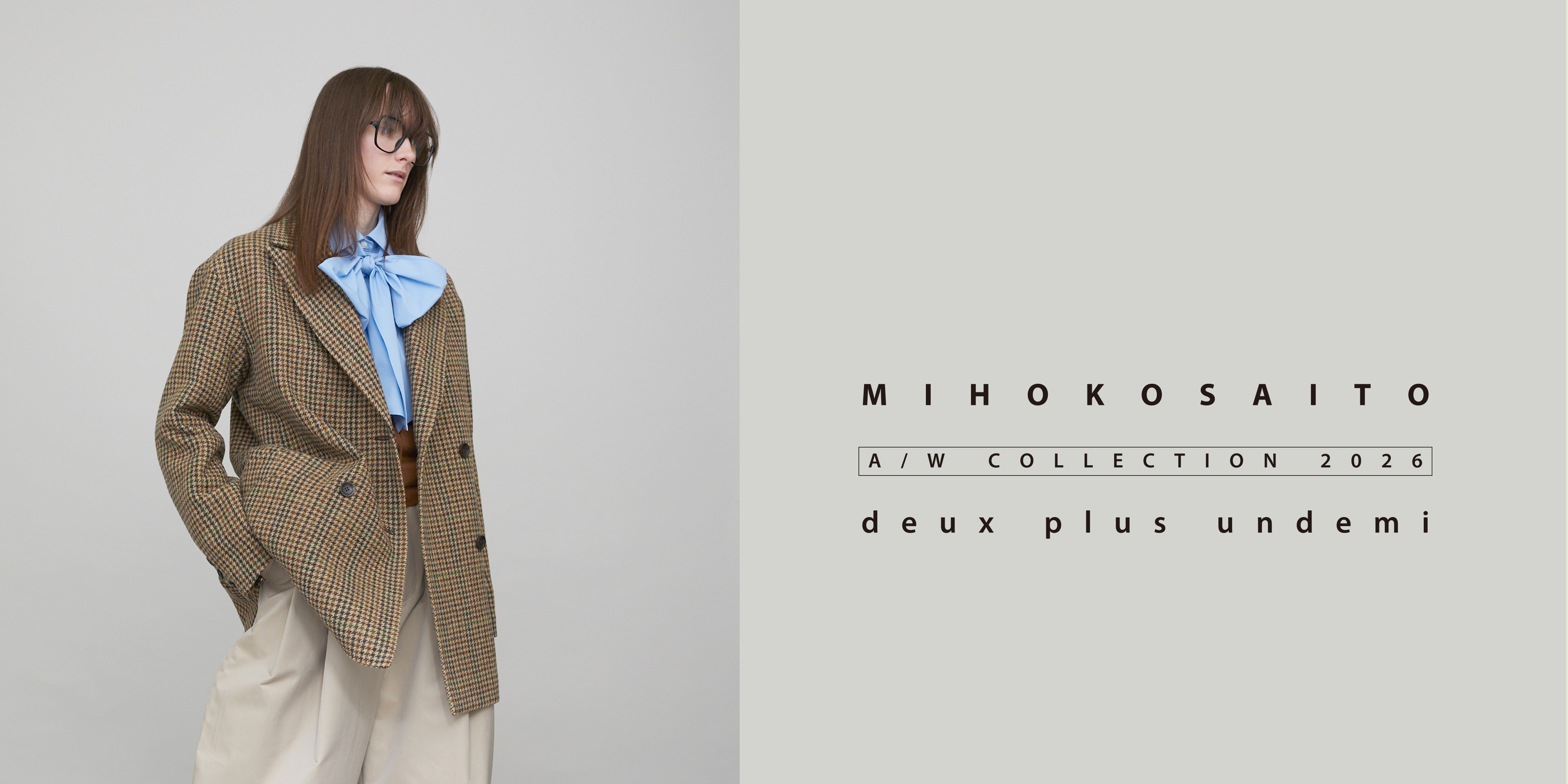 mihokosaito & deux plus undemi 2026 AW